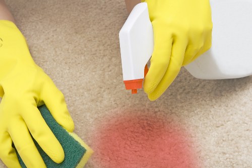 Professional sofa cleaning in a Feltham living room