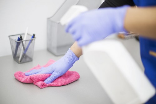 Waste handling and governing law provisions for UK service terms