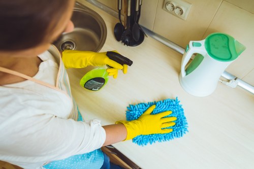 Low-carbon service van used by Feltham Carpet Cleaners