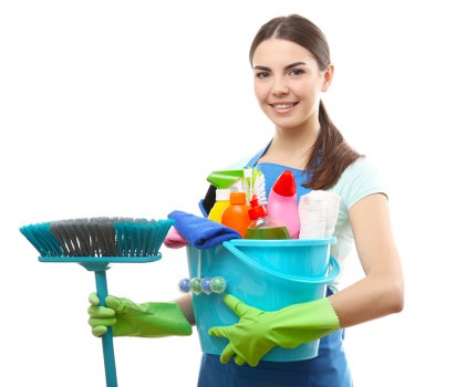 Charity donation and reuse of suitable cleaning materials